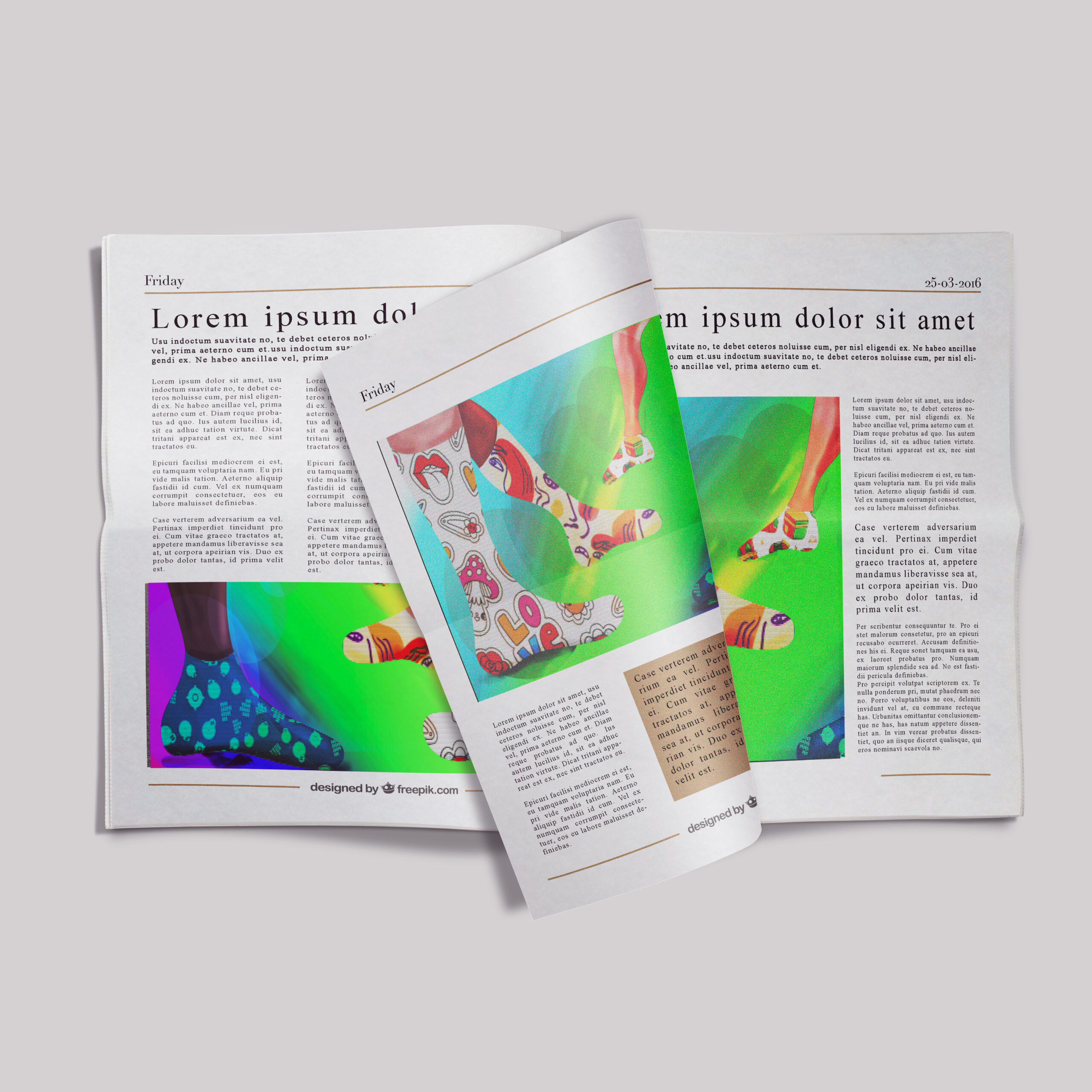 mockup for socks artcile content